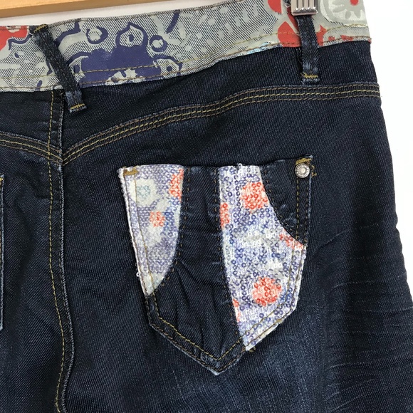 Desigual "The Fun" Slim Fit Jeans - Picture 9 of 9